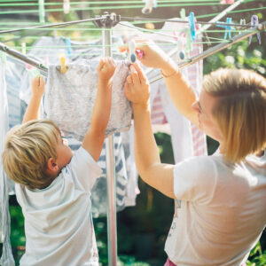 Drying Laundry while RVing