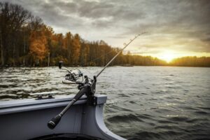 fishing off boat