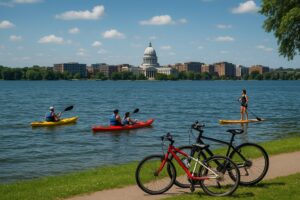 Madison WI by Bike