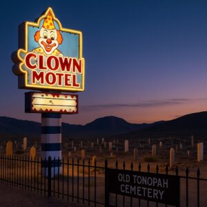 Tonopah RV Travel The Clown Motel