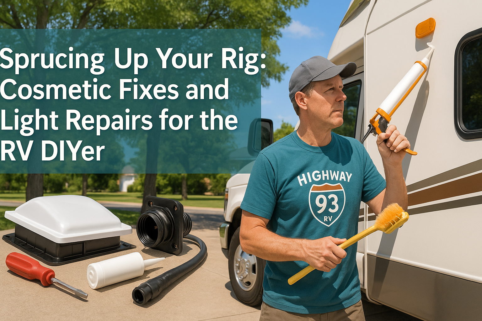 Helpful Cosmetic Fixes and Light Repairs for the Smart RVer
