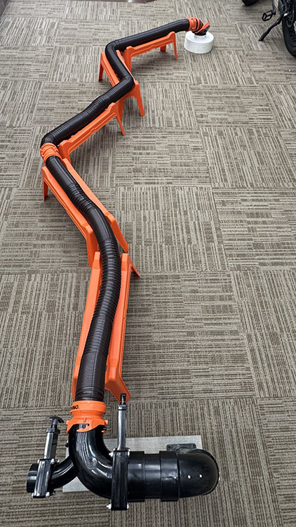 Rhino Sewer Hose Support