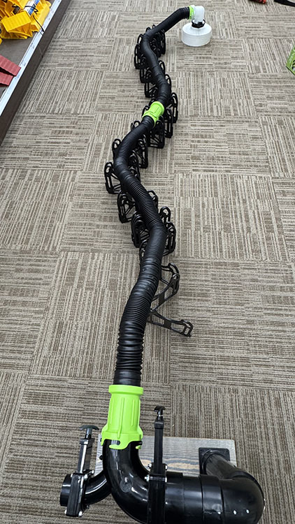 Sidewinder with Thetford Titan Sewer Hose