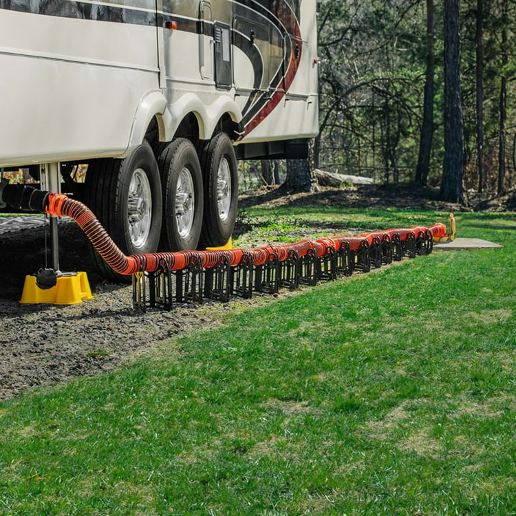 Sidewinder Sewer Hose Support
