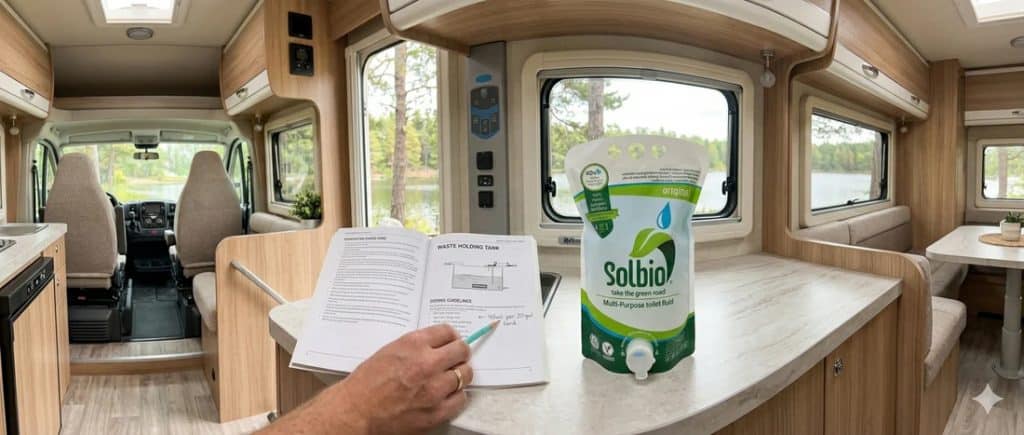 Solbio Black Tank Treatment for RV Holding tanks