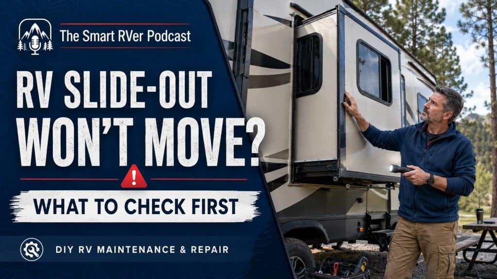 RV Slide-Out Stuck? Don’t Force It — Check These First